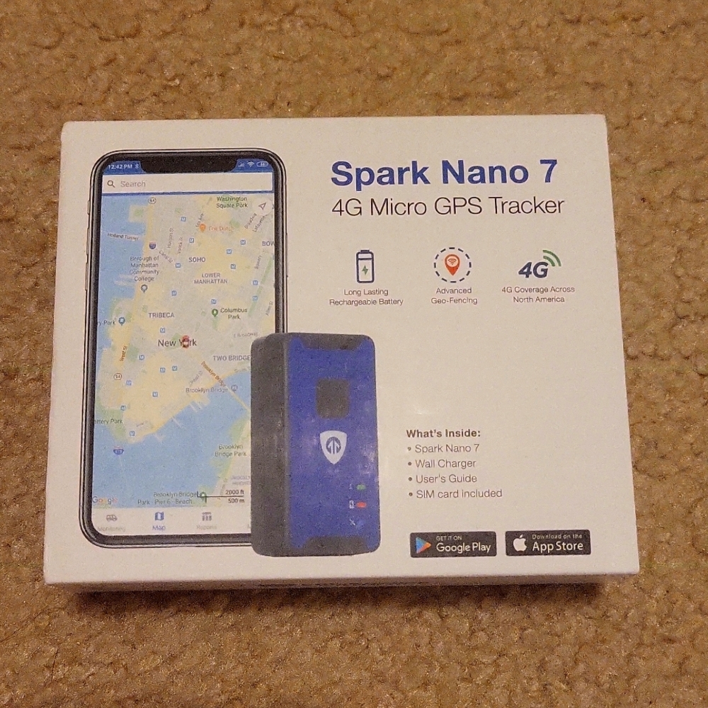 Brickhouse Security Spark Nano 7 4G GPS tracker NEW